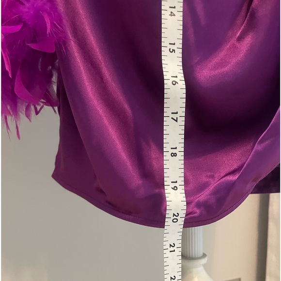 BRONX AND BANCO WOMEN'S NADINE MINI DRESS PURPLE SIZE LARGE NWT - Picture 6 of 16